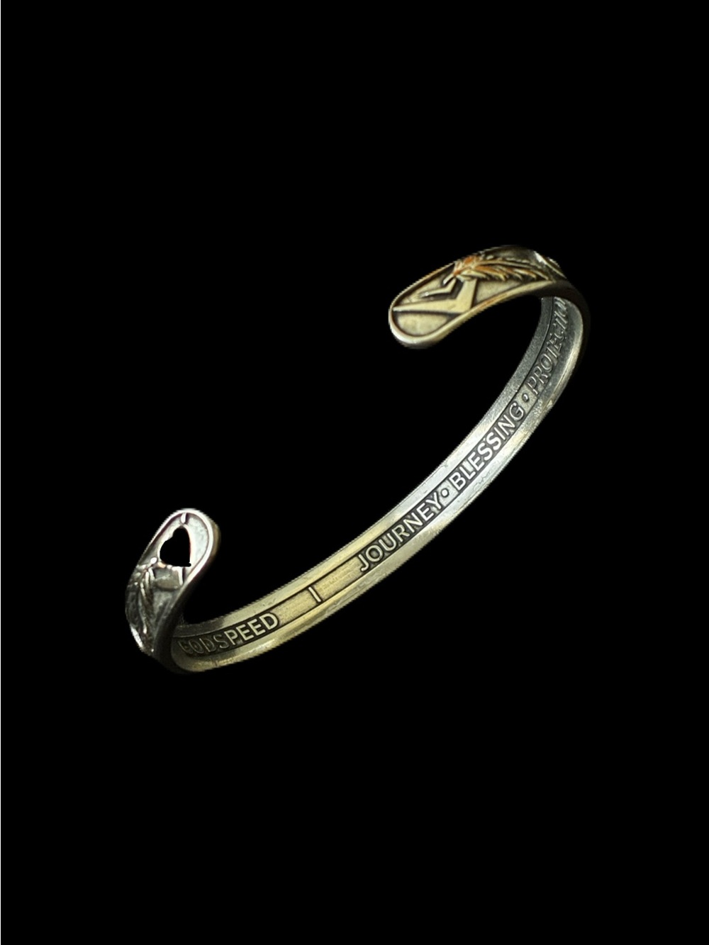 Alex and Ani 2017 ‘Godspeed’ Path of Symbols Cuff Bracelet